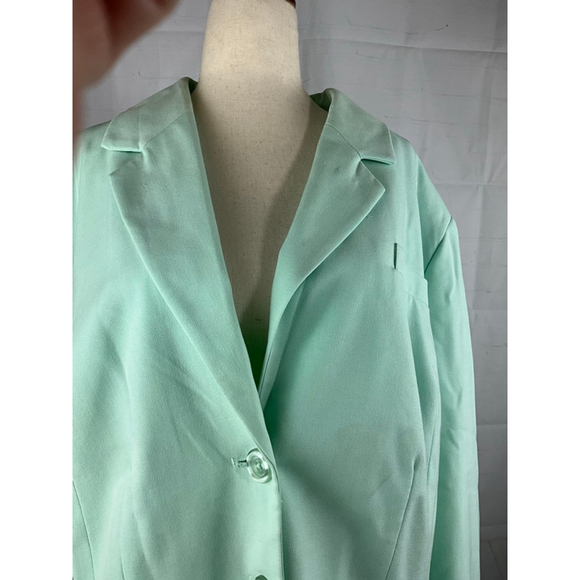 Women's Jessica London Blazer Green Size 18W - Picture 2 of 4